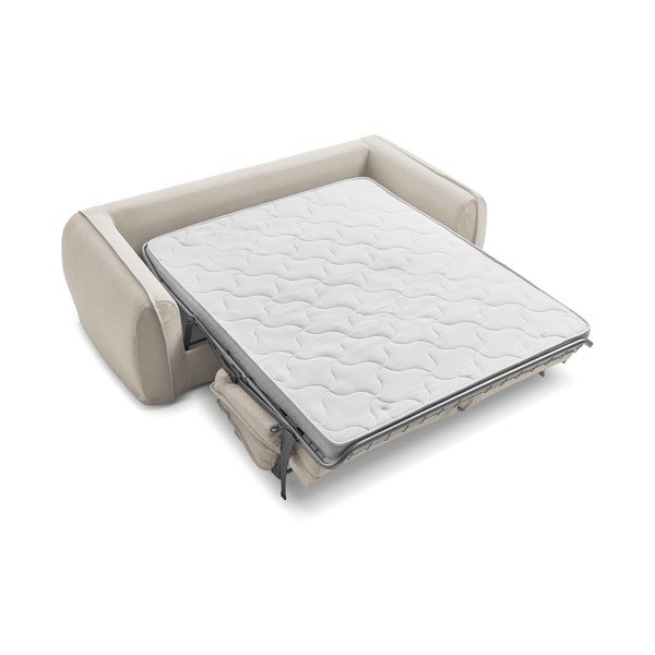 Beżowa sofa do spania/rozkładana 216 cm Archimede – Bobochic Paris-image-4