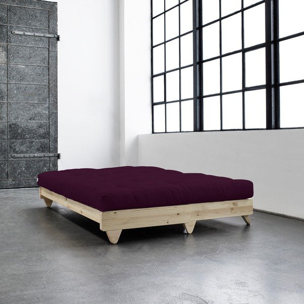 Sofa rozkładana Karup Fresh Natural/Purple Plum-image-1
