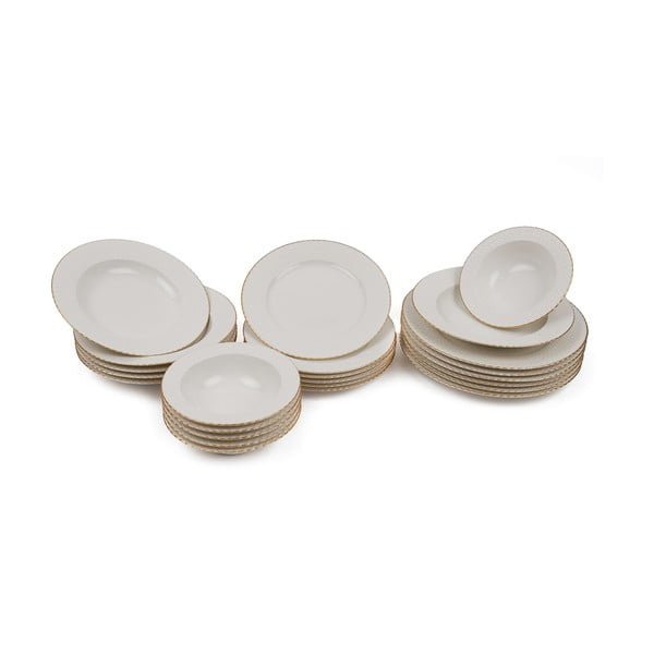 24-częściowy zestaw naczyń porcelanowych Kutahya Galla-image-2