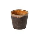 Ciemnobrązowa kamionkowa filiżanka na espresso 70 ml Poterie – Casafina