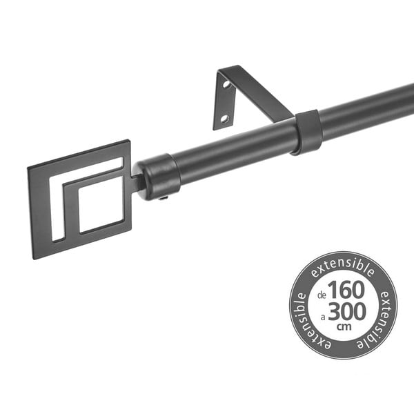 Metalowy regulowany karnisz 160 - 300 cm – Casa Selección-image-1