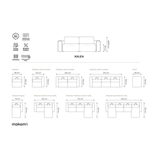 Różowy podnóżek modułowy Kalea – Makamii-image-4