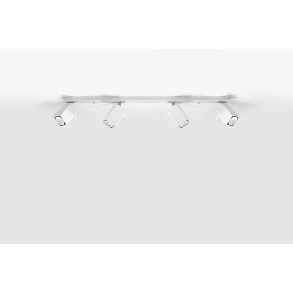 Biała lampa sufitowa Sollux Toscana-image-1