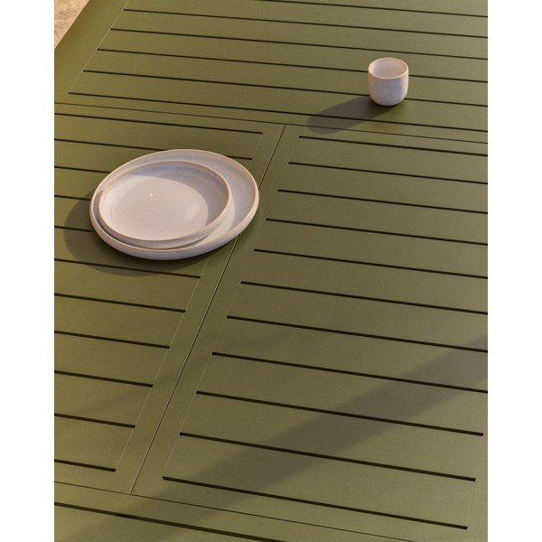 Metalowy stół ogrodowy 100x205 cm Brela – Kave Home-image-3