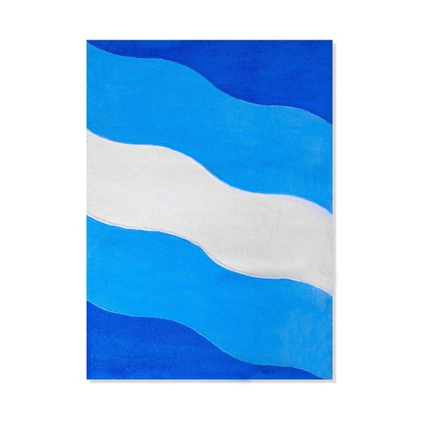 Dywan dziecięcy Mavis Blue Waves, 120x180 cm