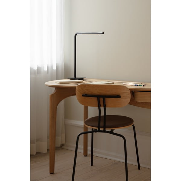 Czarna metalowa lampa stołowa LED ze ściemniaczem (wysokość 46 cm) Omni Table – UMAGE-image-1