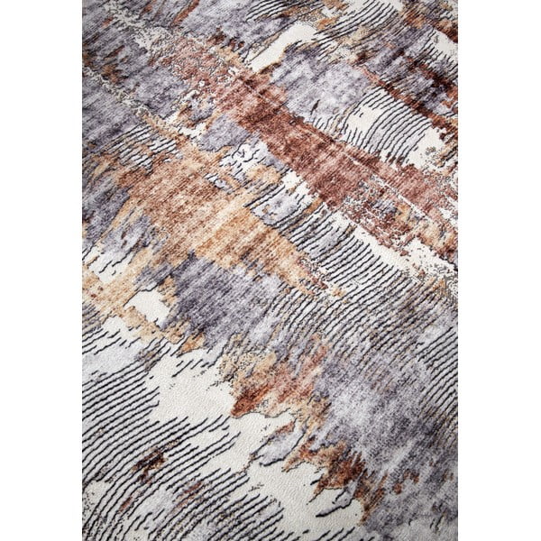 Szary dywan 200x290 cm Malard Copper Gold – Elle Decoration-image-4