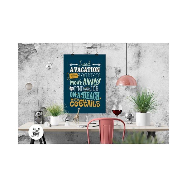 Plakat Vacation, A3-image-1