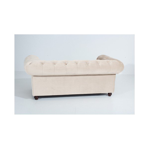 Kremowa sofa Max Winzer Orleans Velvet, 196 cm-image-2