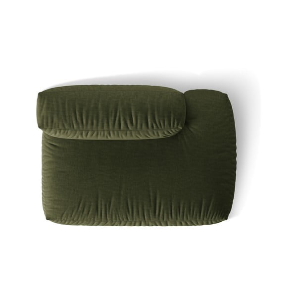 Zielony moduł sofy (prawostronny) Martina – Micadoni Home-image-3