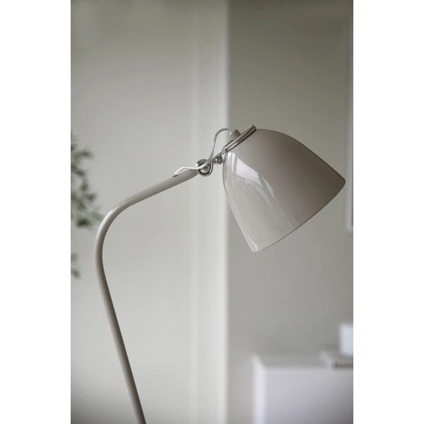 Szarobeżowa lampa stojąca z metalowym kloszem (wysokość 130 cm) Tilt – Markslöjd-image-3