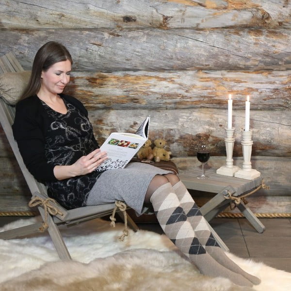 Leżak ekologiczny z modrzewiu EcoFurn EcoChair-image-1