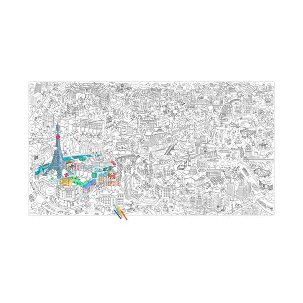 Kolorowanka Paris, XXL-image-2