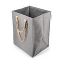 Szary tekstylny kosz na pranie 53 l Laundry Hub Tweed – Rolser