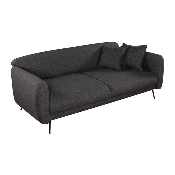 Ciemnoszara rozsuwana sofa Pandia Home Mallorca-image-2