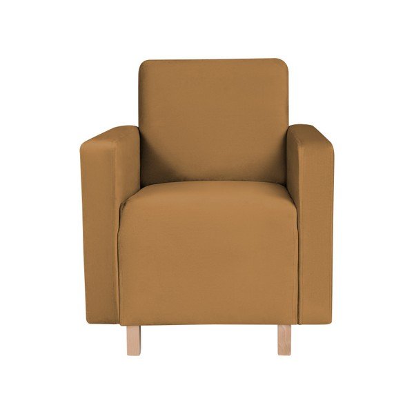 Żółty fotel Kooko Home Massimo-image-3