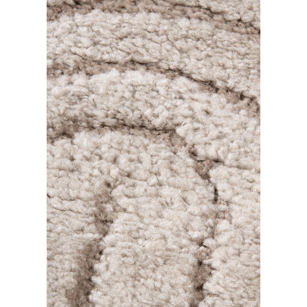 Beżowy okrągły dywan ø 200 cm Panglao New York Taupe – Elle Decoration (zdjęcie 5)