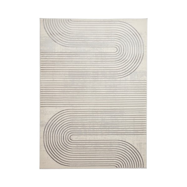 Jasnoszaro-kremowy dywan 200x290 cm Apollo – Think Rugs