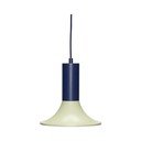 Jasnozielona/ciemnoniebieska metalowa lampa wisząca ze ściemniaczem ø 25 cm Luminary – Hübsch