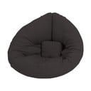 Dziecięcy fotel rozkładany Karup Design Mini Nido Dark Grey