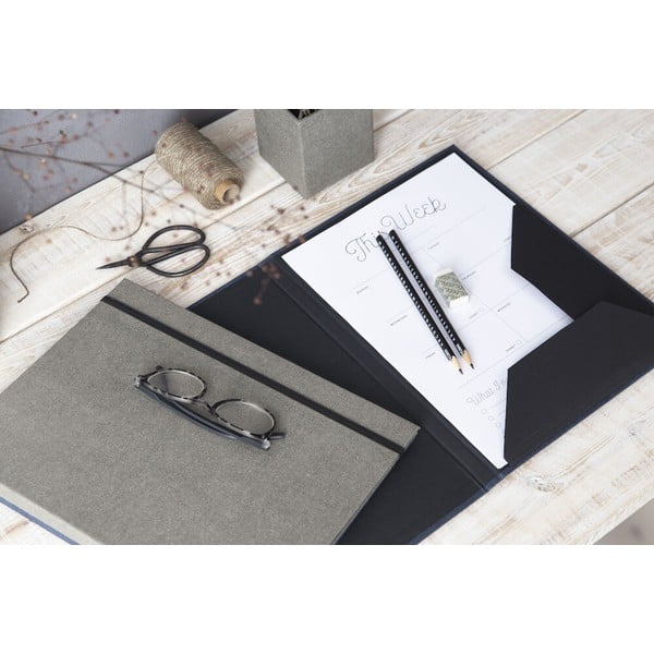 Kartonowa teczka na dokumenty Paulina – Bigso Box of Sweden-image-2