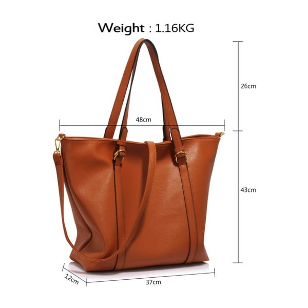 Torebka L&S Fiona Brown-image-3