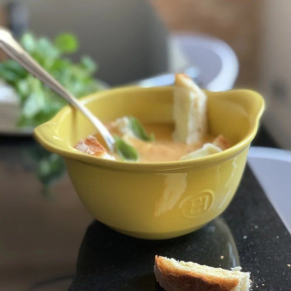 Żółta ceramiczna miska 550 ml Ultime – Emile Henry-image-1