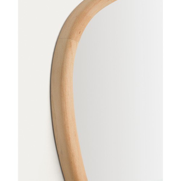 Lustro ścienne z drewnianą ramą 45,5x47 cm Alura – Kave Home-image-4