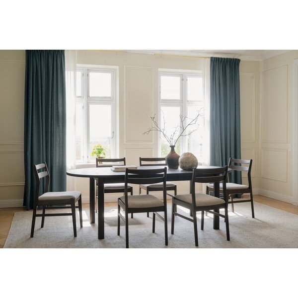 Rozkładany stół z blatem w dekorze dębu 105x220 cm Gifford – Rowico-image-1