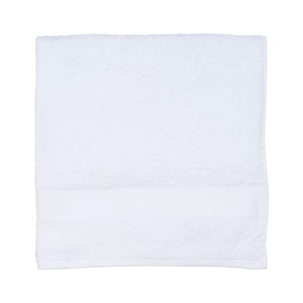 Biały ręcznik frotte Walra Frottier, 90x170 cm