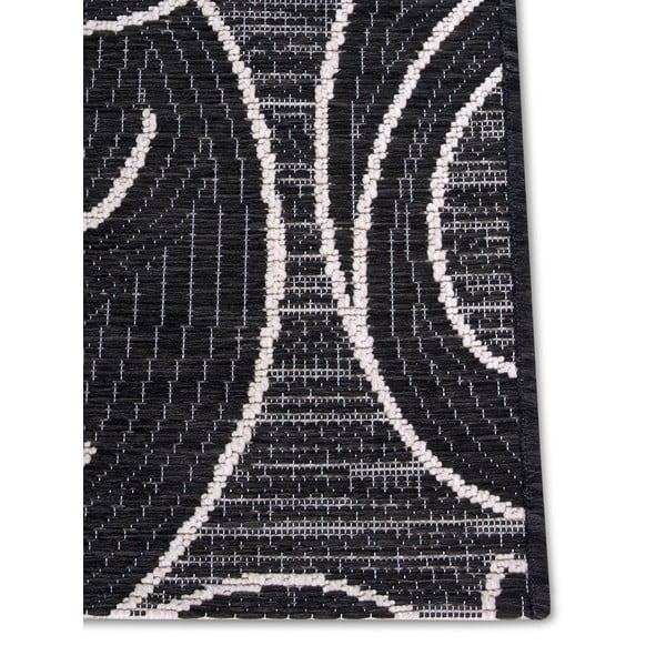 Czarny dywan odpowiedni na zewnątrz 194x290 cm Elina Black – Hanse Home-image-4
