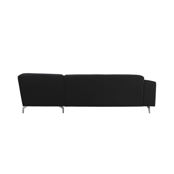 Czarny narożnik lewostronny Windsor & Co Sofas Orion-image-3