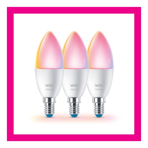 Inteligentne żarówki LED z gwintem E14 zestaw 3 szt. , 5 W – WiZ-image-2