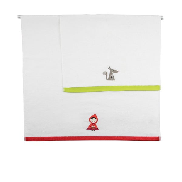Zestaw 2 ręczników Red Ridding, 50x100 cm i 70x140 cm