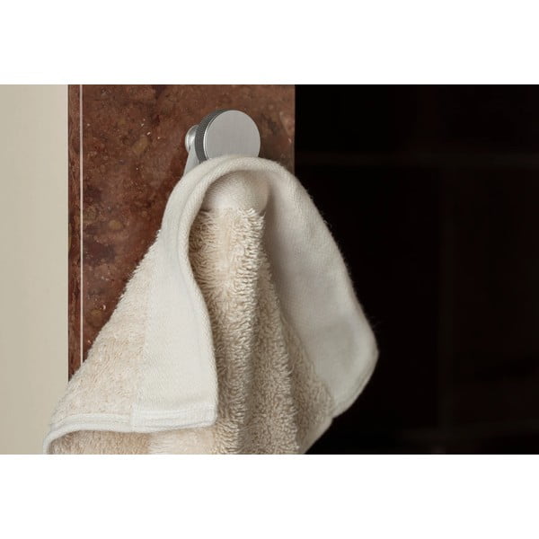 Ścienne metalowe haczyki w kolorze matowego srebra zestaw 2 szt. Rof – Blomus-image-1