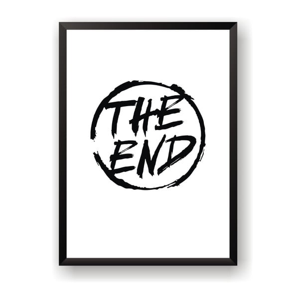 Plakat Nord & Co The End, 21x29 cm