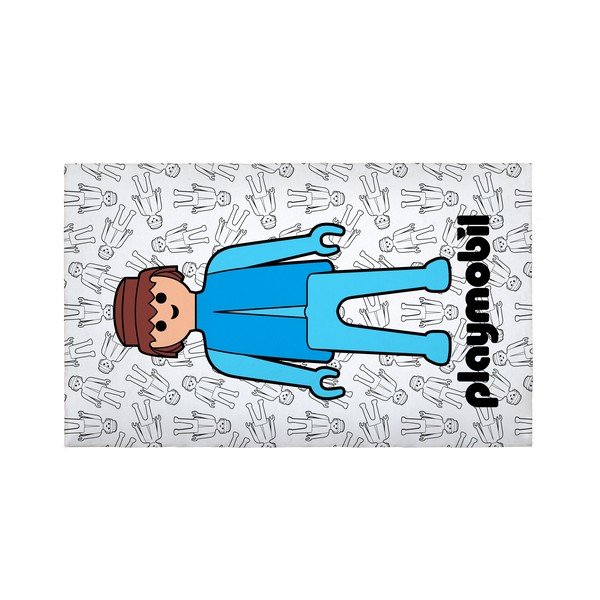 Dywan dziecięcy z mieszanki bawełny 90x137 cm Everywhere – Playmobil
