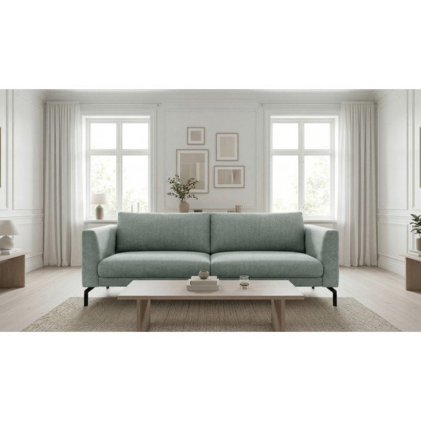 Jasnoszara sofa 216 cm Gomero – Scandic-image-1
