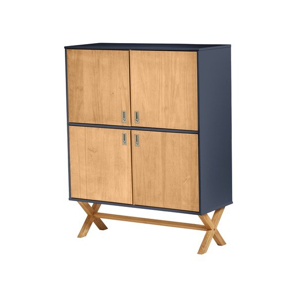 Antracytowa komoda Marckeric Leidi, 100x123 cm-image-2