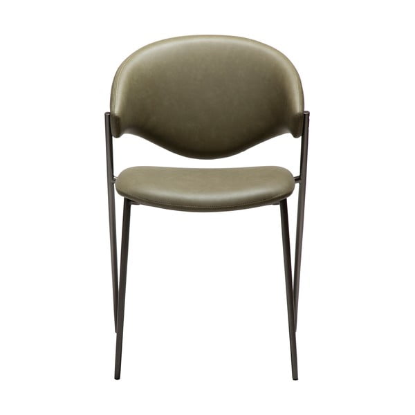 Krzesło z imitacji skóry w kolorze khaki Zone – DAN-FORM Denmark-image-1