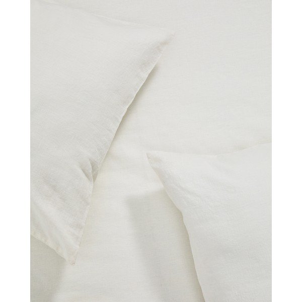 Pościel dwuosobowa 3-częściowa w kolorze kości słoniowej 220x240 cm Simmel – Kave Home-image-4
