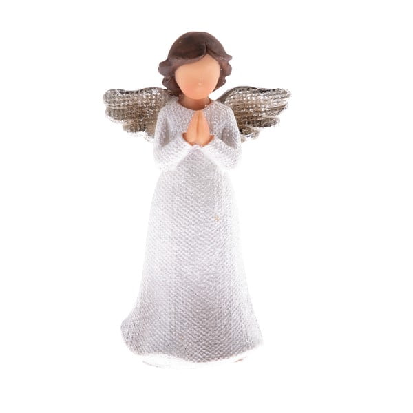 Figurka dekoracyjna modlącego się aniołka Dakls