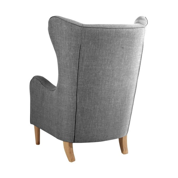Szary fotel Max Winzer Miriam Linen-image-4