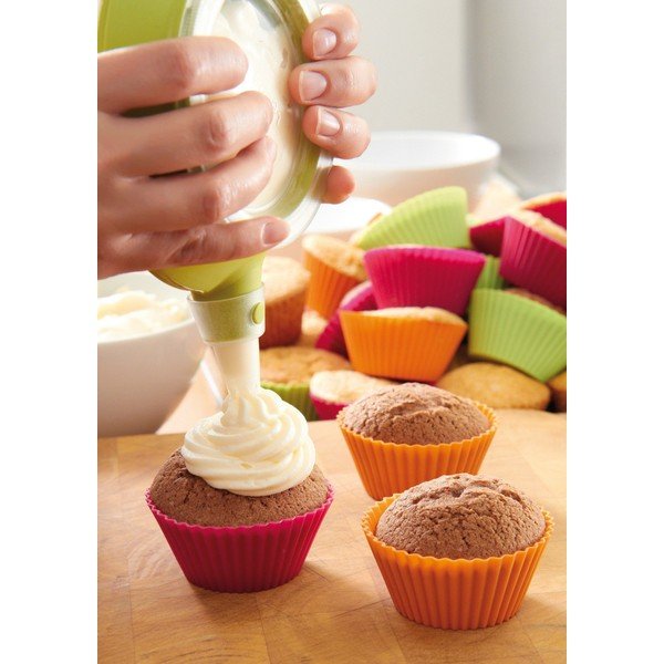 Silikonowe formy na muffiny zestaw 12 szt. ø 7 cm – Lékué-image-2