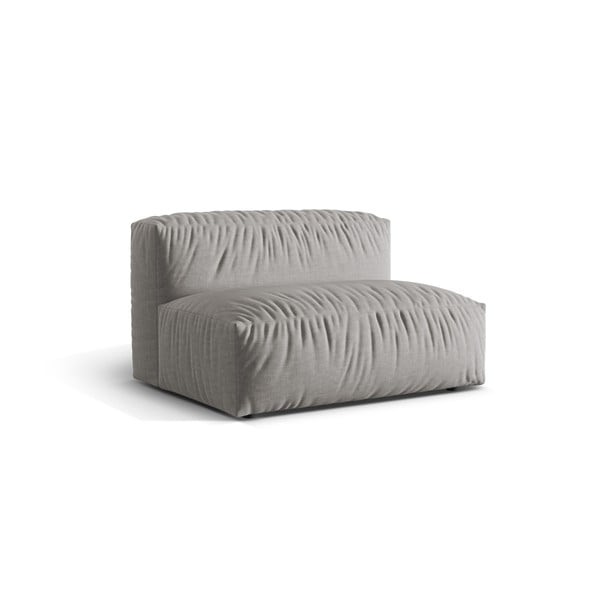 Jasnoszary moduł sofy (moduł środkowy) Martina – Micadoni Home-image-1