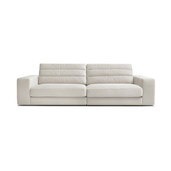 Beżowa aksamitna sofa 276 cm Sierra – Bobochic Paris