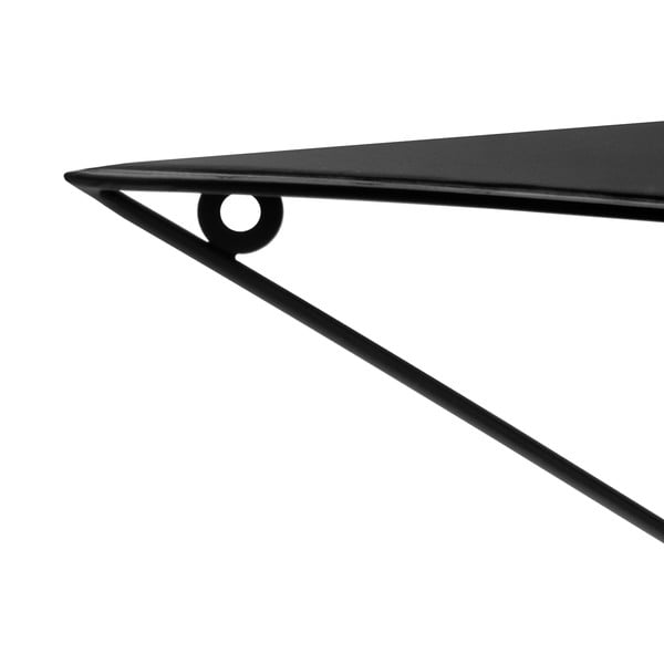 Czarna metalowa półka Upp – Kave Home-image-4