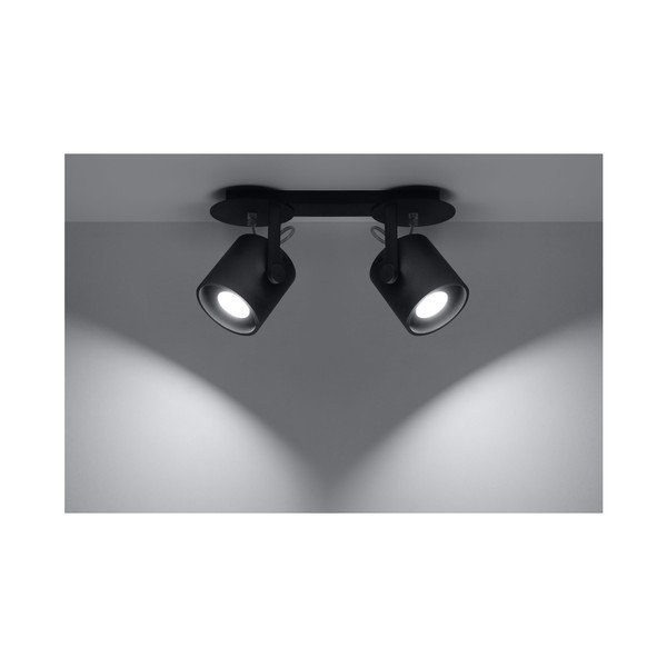 Czarna lampa wisząca Sollux Lea 2-image-1