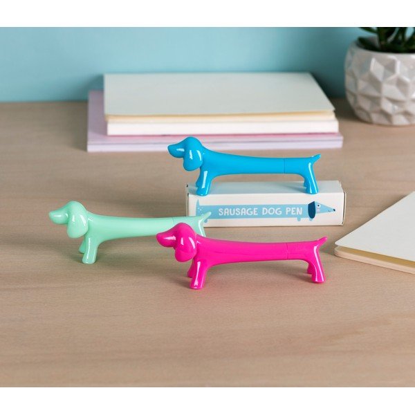 Różowy długopis Rex London Dog-image-1