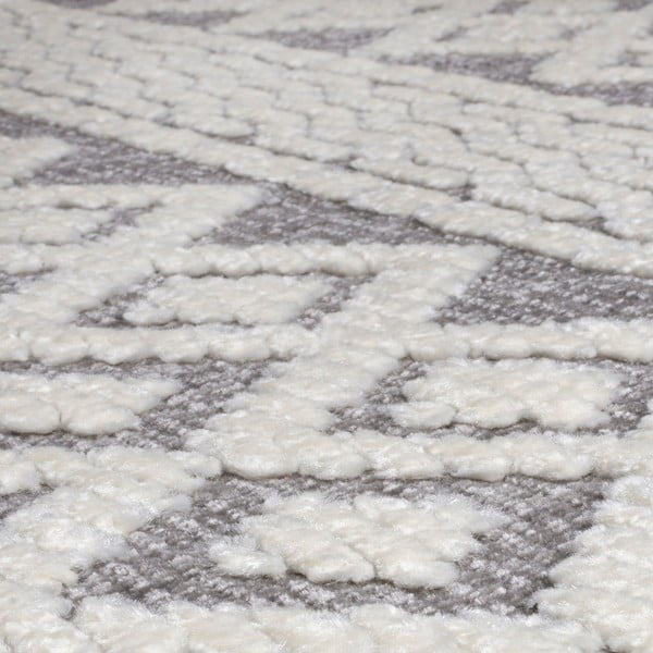 Szary dywan odpowiedni do prania 218x160 cm Jhansi – Flair Rugs-image-4